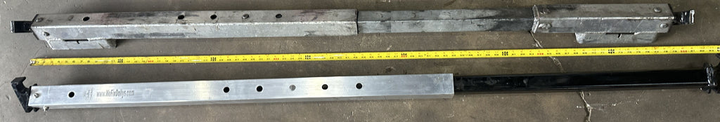 Collins Aluminum SLX Dolly with 5.70 tires on Steel rims and refurbished axles