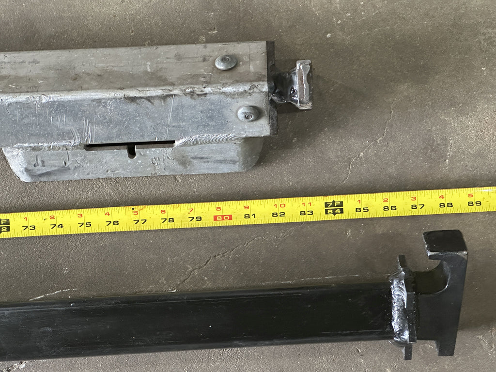 Collins Aluminum SLX Dolly with 5.70 tires on Steel rims and refurbished axles