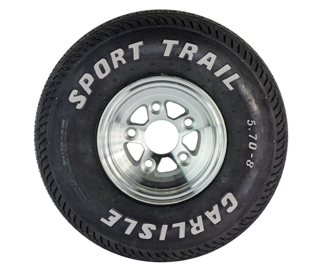 Collins alum rim and 5.70 tire